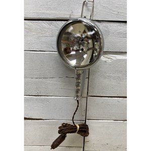 Vintage GE Auto Chrome Spotlight 12Volt Plug